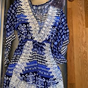 Blue and white romper 💎💰